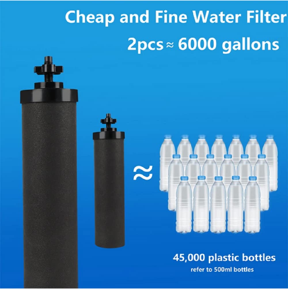 Berkey Authentic Black BB9-2 Water Replacement Filters (2-Pack) – Black Berkey Purification Elements