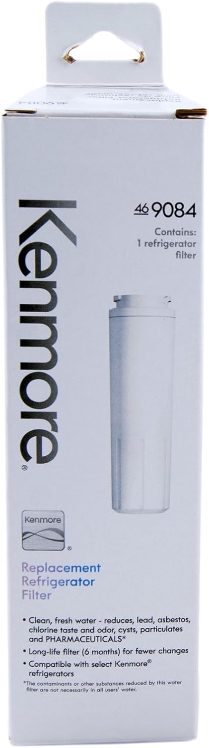Kenmore 9084 Refrigerator Water Filter Replacement – NSF Certified, 46-9084 Compatible