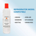 EveryDrop EDR2RXD1 Refrigerator Water Filter 2 Replacement for Whirlpool & KitchenAid – 1 to 4 Pack
