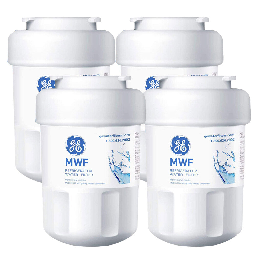 GE MWF Refrigerator Water Filter – NSF Certified Replacement for GE Side-by-Side & French Door Refrigerators