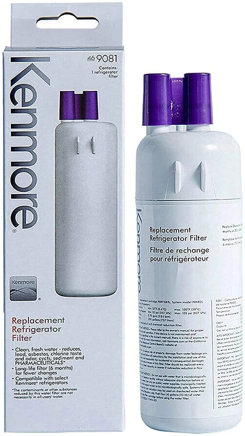 Kenmore 9081 Refrigerator Water Filter Replacement – NSF Certified 46-9081 Compatible