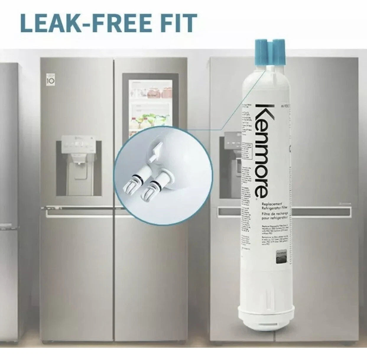 Kenmore 9083 Refrigerator Water Filter Replacement – NSF Certified, 46-9083 Compatible