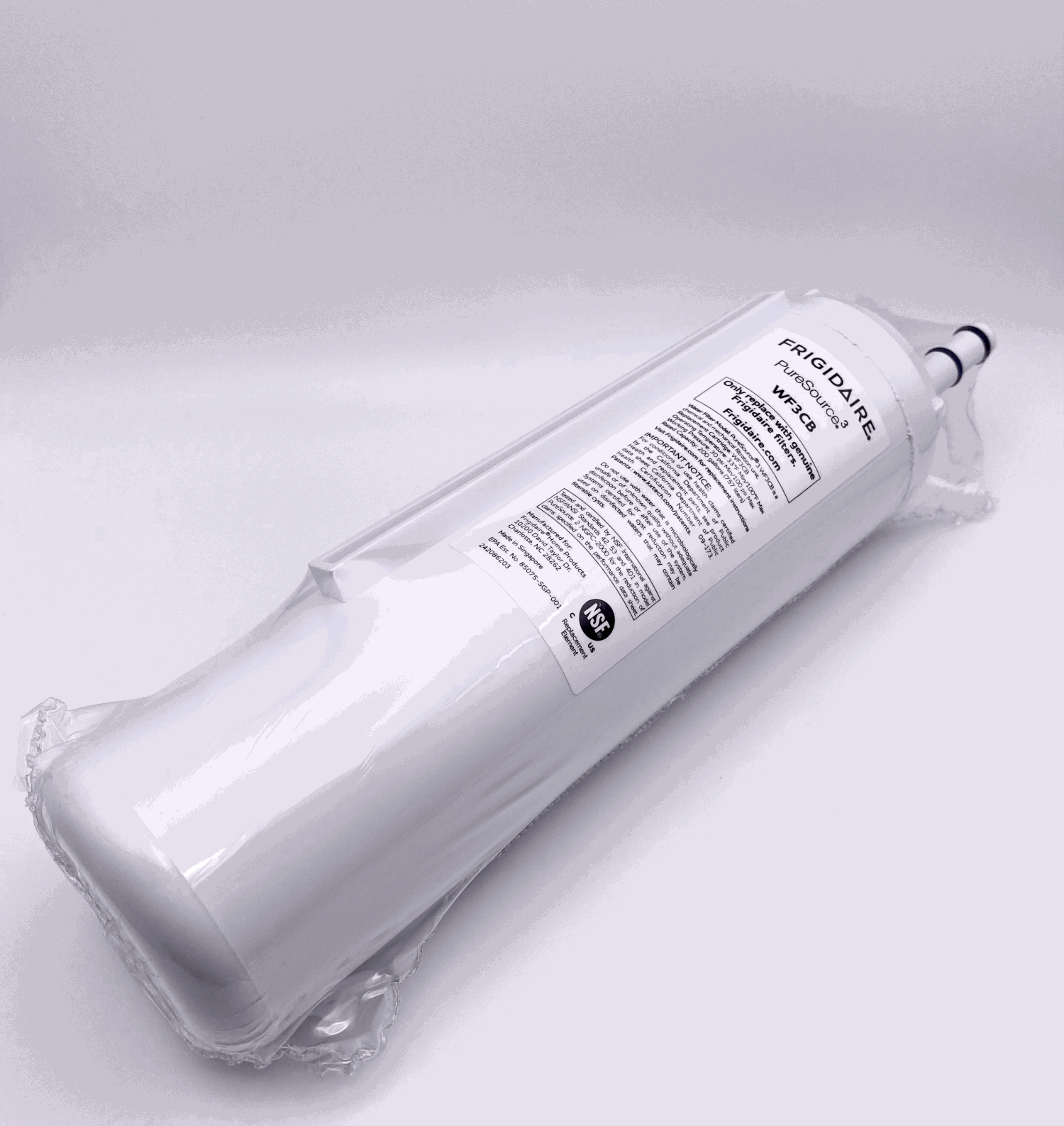 Frigidaire WF3CB PureSource 3 Refrigerator Water Filter – Genuine Replacement, NSF Certified